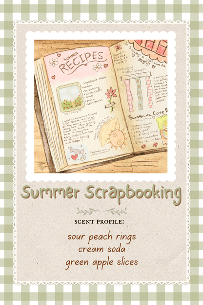 Summer Scrapbooking Wax Melt